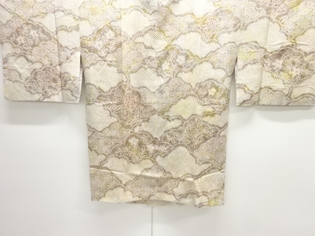 JAPANESE KIMONO / MICHIYUKI COAT / ALL SHIBORI / CLOUD & SHIPPO 